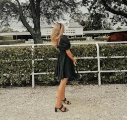 π€ AJE Gabriella Plunge Mini Dress β Black β Size AU 6 π€ for rent on The Volte - image 4