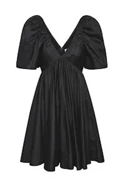 π€ AJE Gabriella Plunge Mini Dress β Black β Size AU 6 π€ for rent on The Volte - image 7