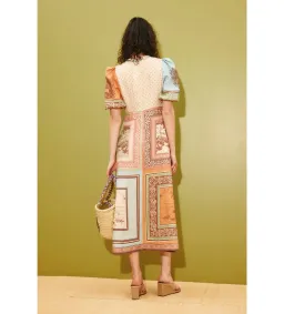 Alemais Alberta Midi Dress in Print Size AU12 for rent on The Volte - image 3