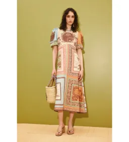 Alemais Alberta Midi Dress in Print Size AU12 for rent on The Volte - image 1