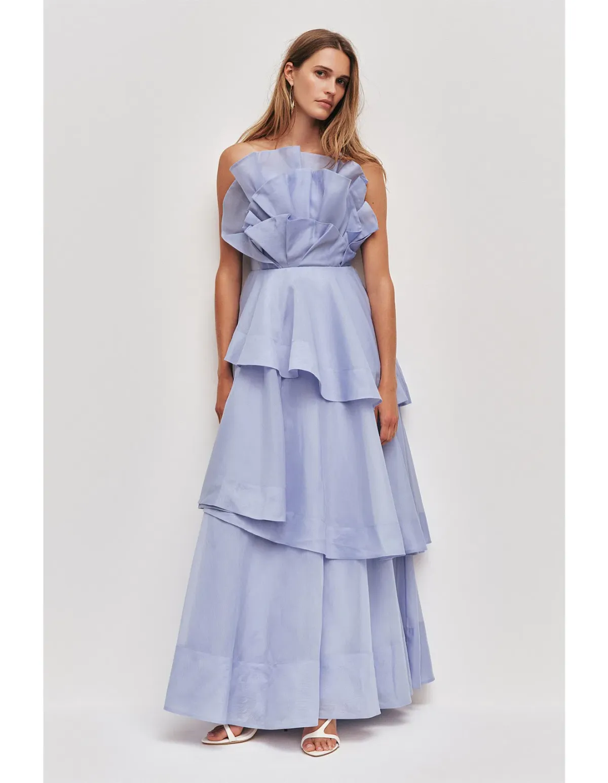 Aje Selestia Gown in Blue Size 6AU - Image 1