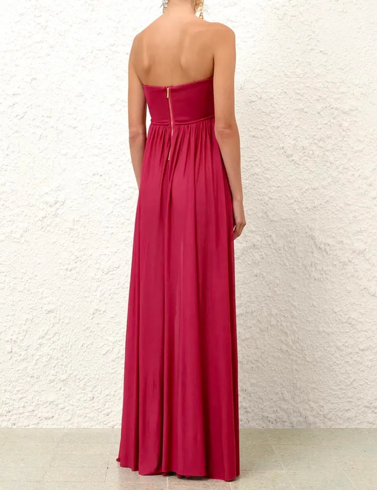 Zimmermann Luna Jersey Bandeau Gown s0 - Image 2