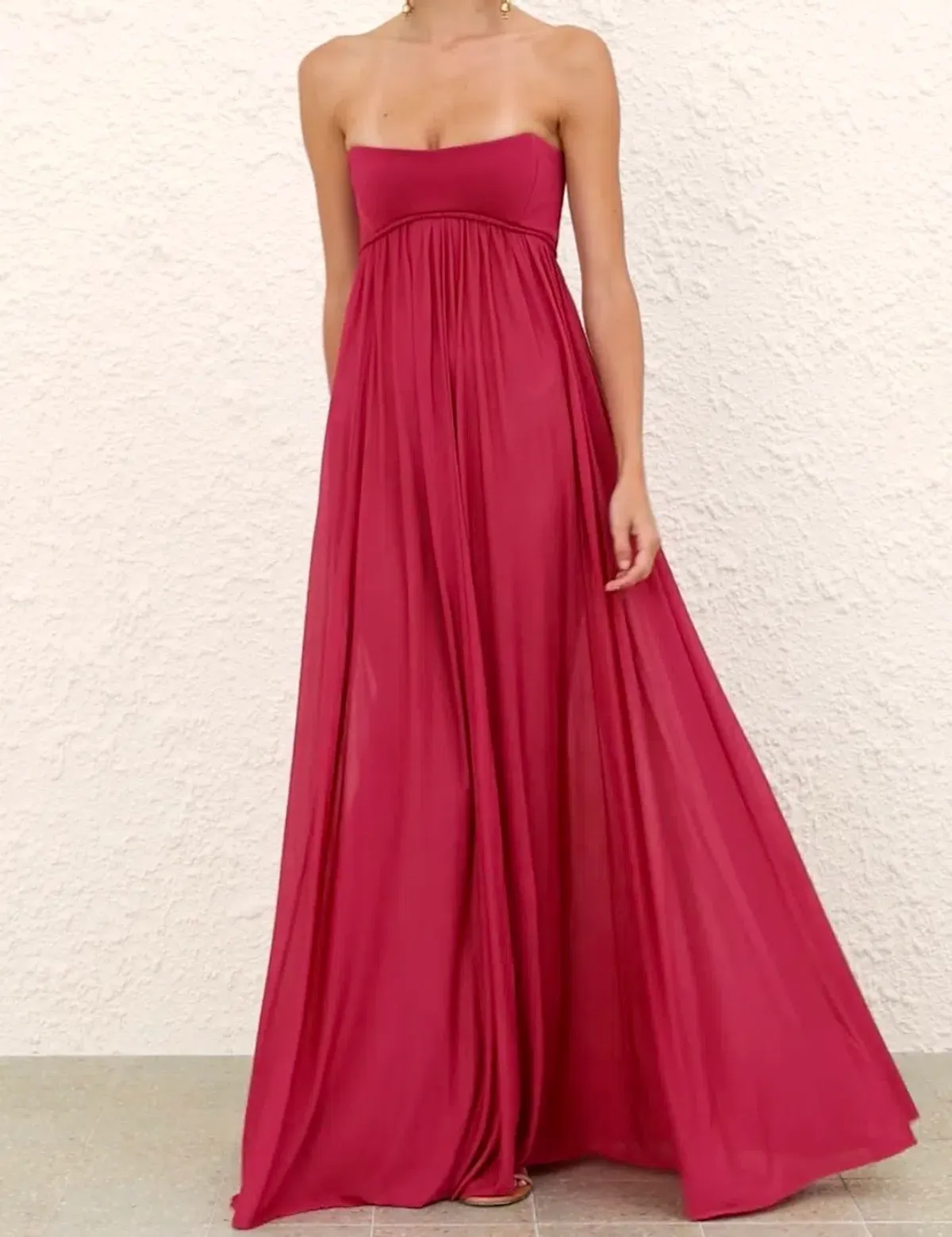 Zimmermann Luna Jersey Bandeau Gown s0 - Image 4