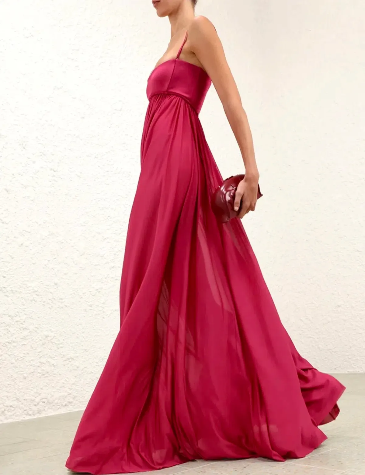 Zimmermann Luna Jersey Bandeau Gown s0 - Image 1