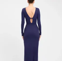 Kookai Sereya Maxi Dress Size 6 (XS) in Indigo for rent on The Volte - image 3