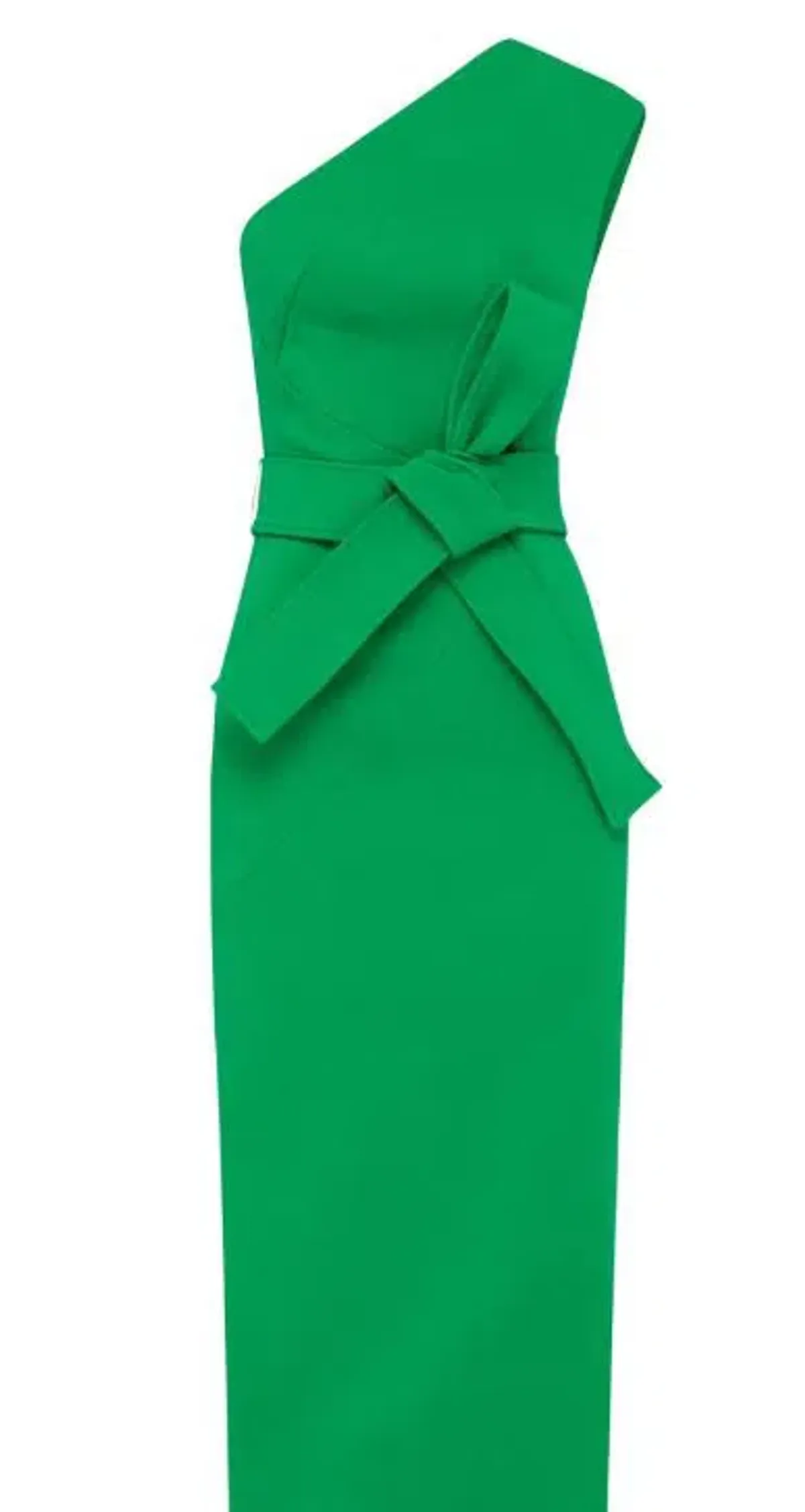 Rachel Gilbert Juno Midi Dress Bright Green Size 10 - Image 1