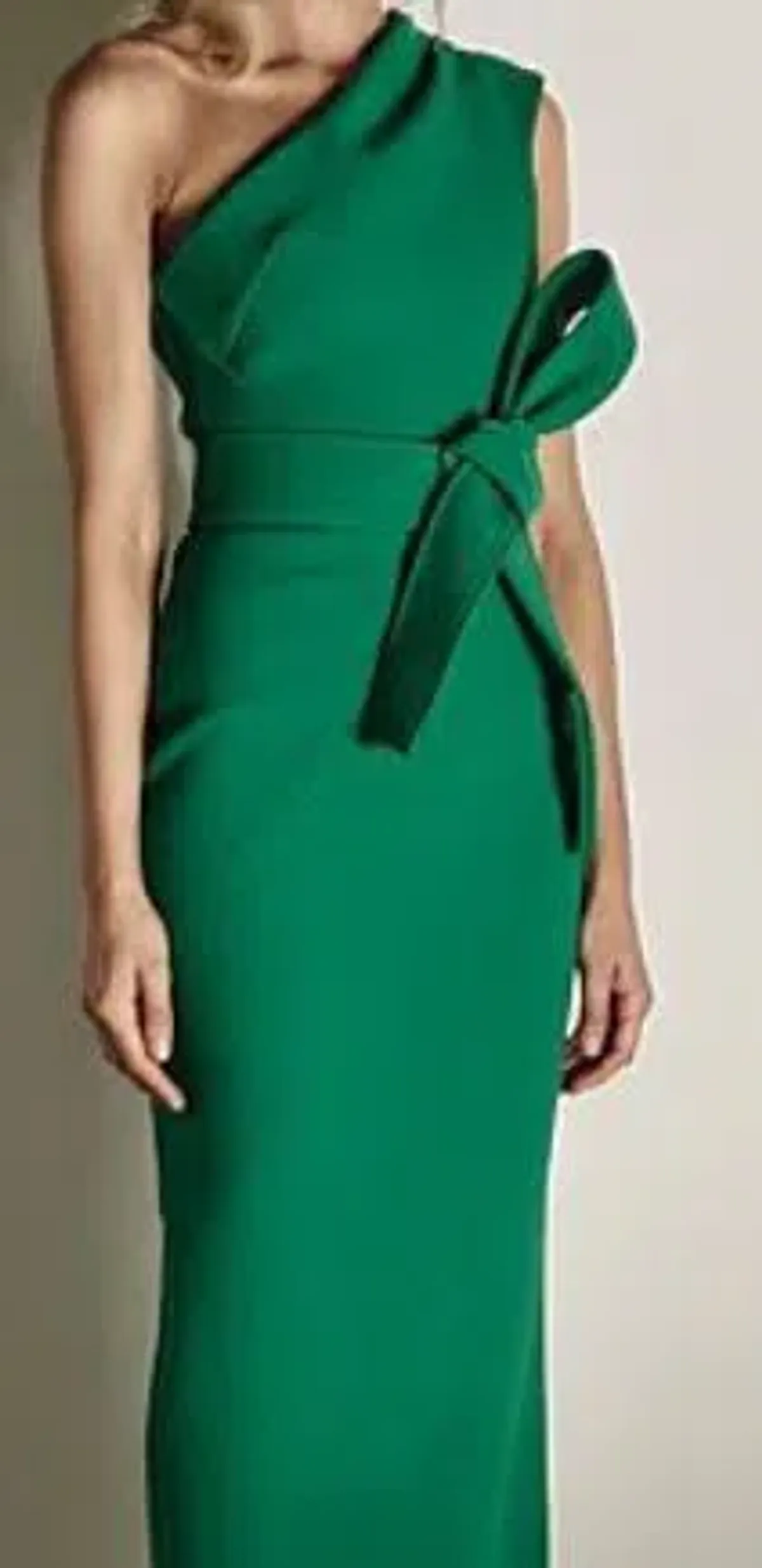 Rachel Gilbert Juno Midi Dress Bright Green Size 10 - Image 2