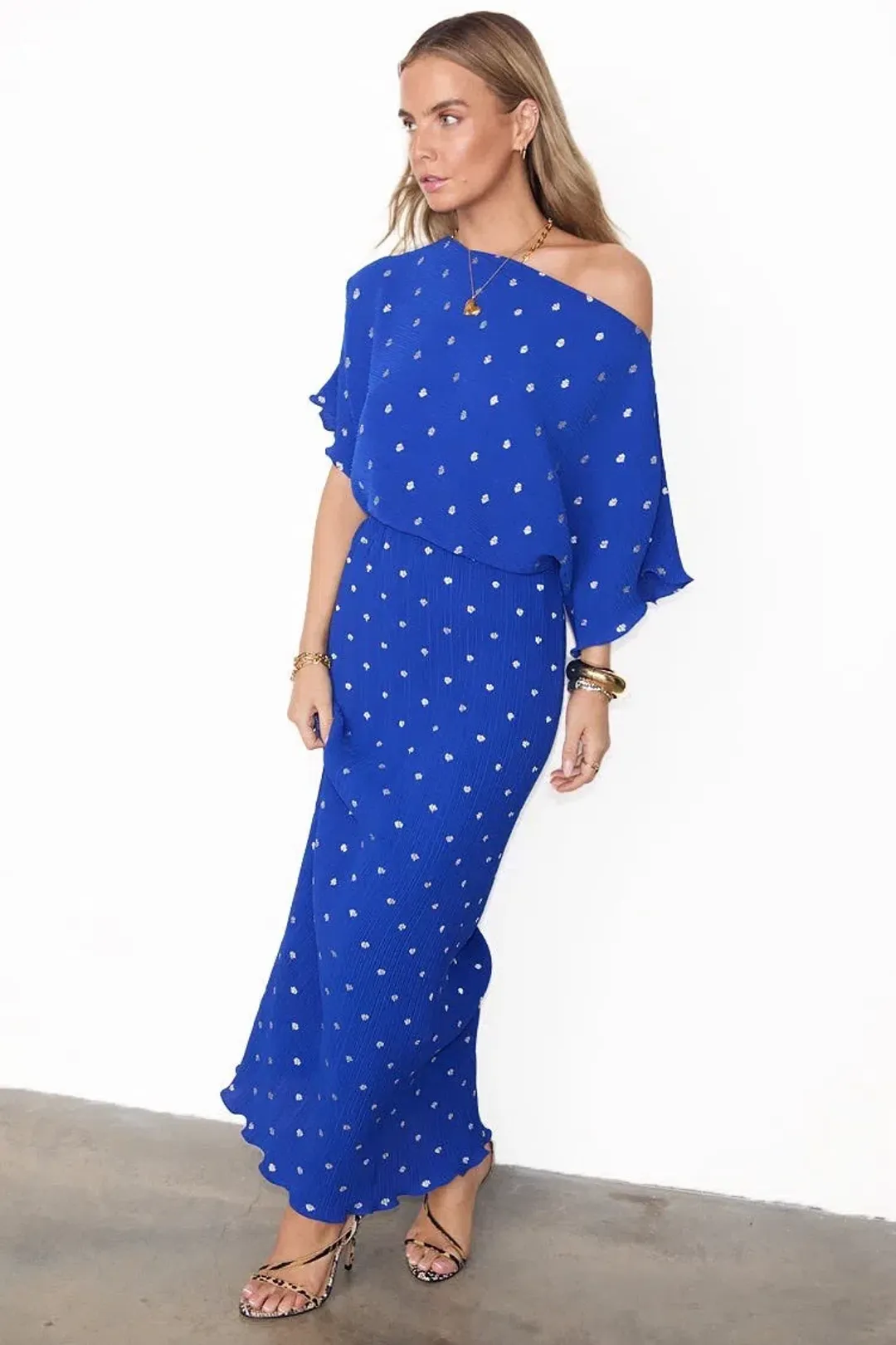 Never Fully Dressed Tilly Dress; Cobalt Blue; XL / AU 14 for rent on The Volte - main image