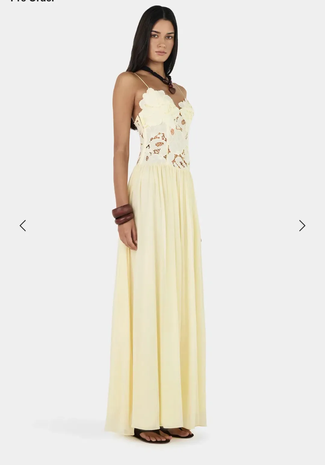 Hansen and Gretel Stephanie maxi dress for rent on The Volte - main image