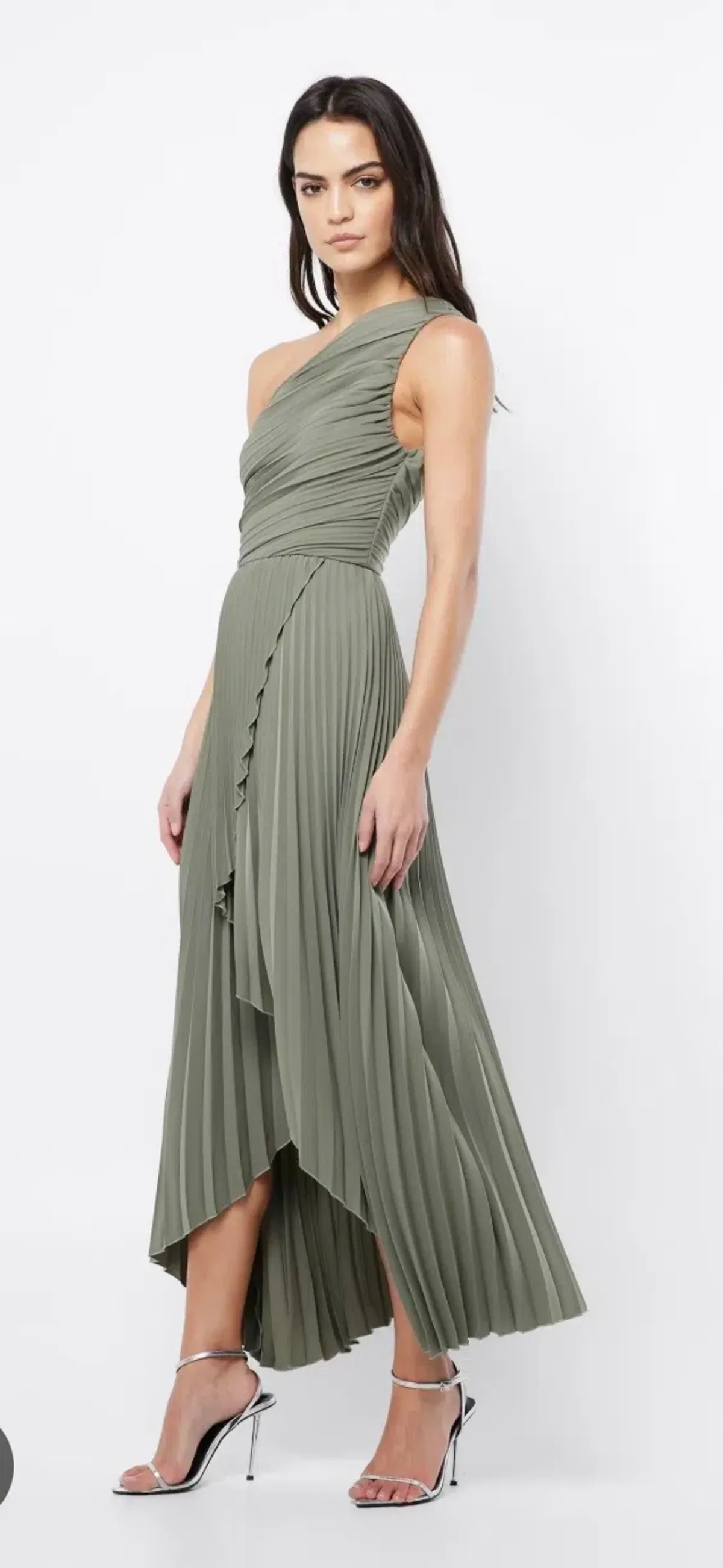 Mossman Breakthrough maxi dress olive size 8 - Image 1