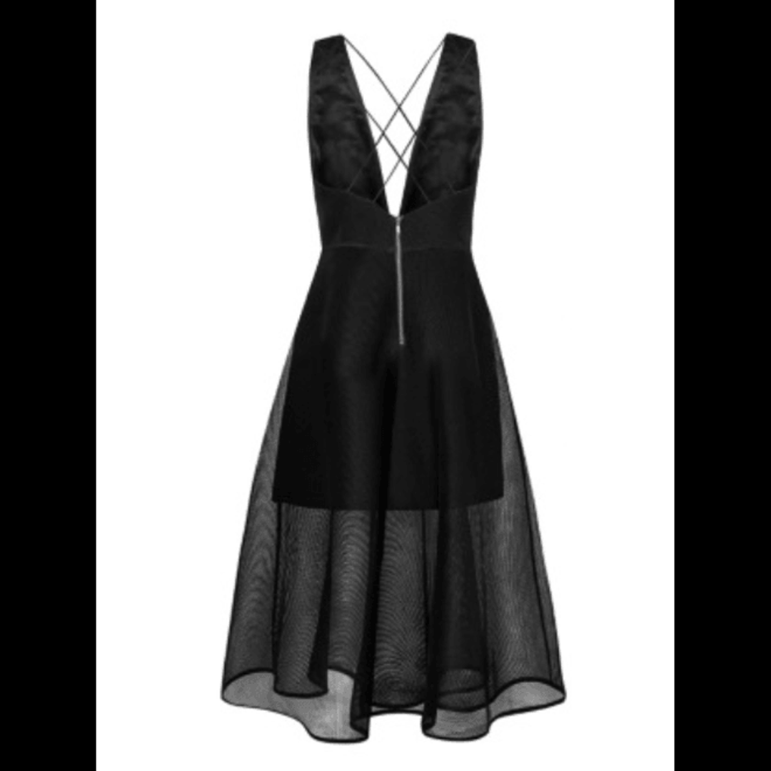 Sheike Brazen Black dress size 8 for rent on The Volte - main image