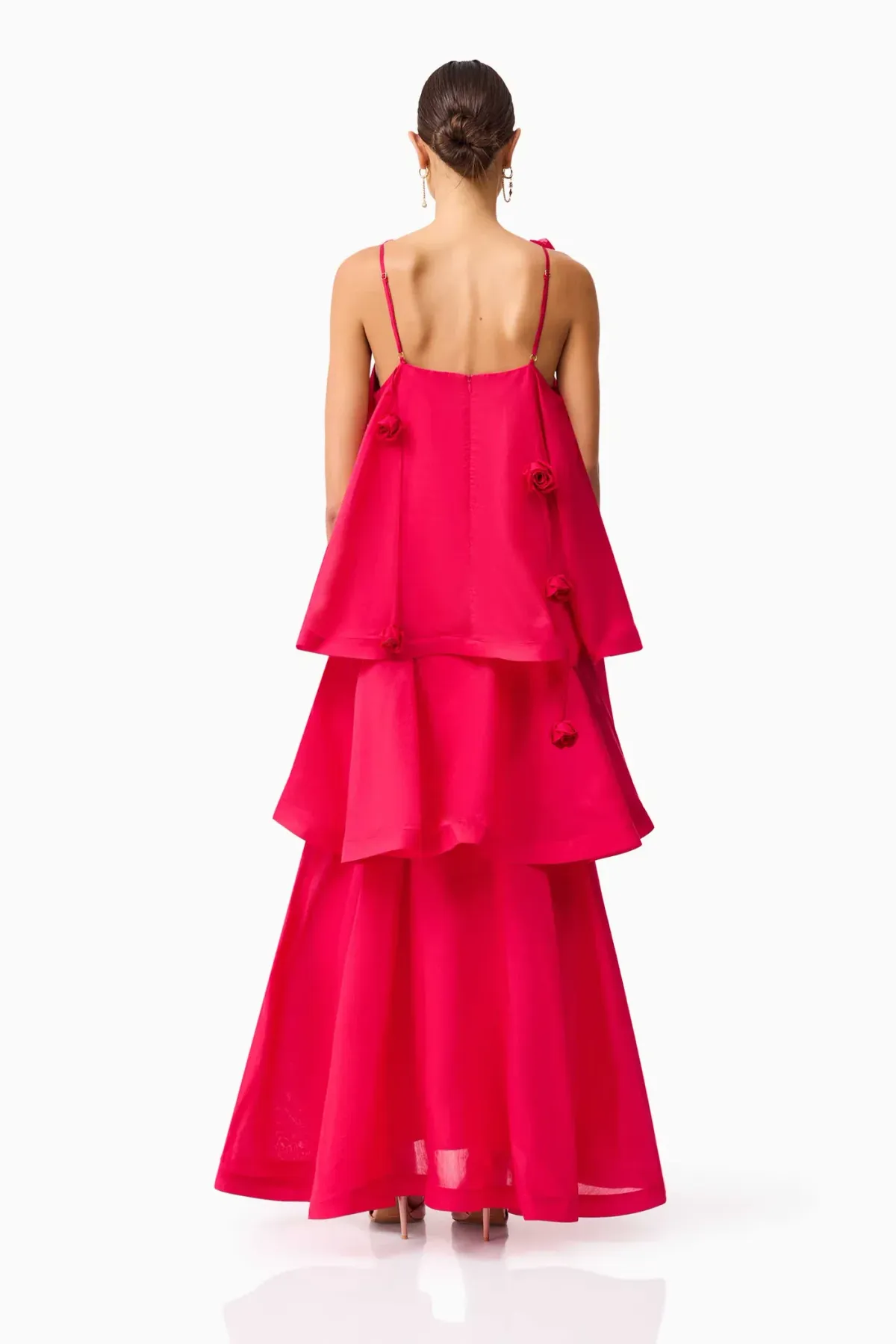 Elliatt Thalia Tiered Gown size XXL / 16 Pink - Image 4