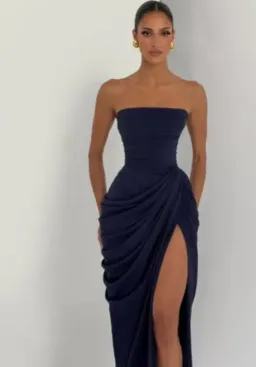 BABYBOO CYRA MAXI DRESS NAVY 8 for rent on The Volte - image 1