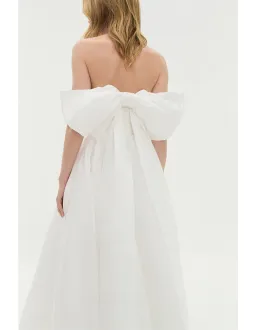Aje Studio Thea Gown Cream Size 14 for rent on The Volte - image 6