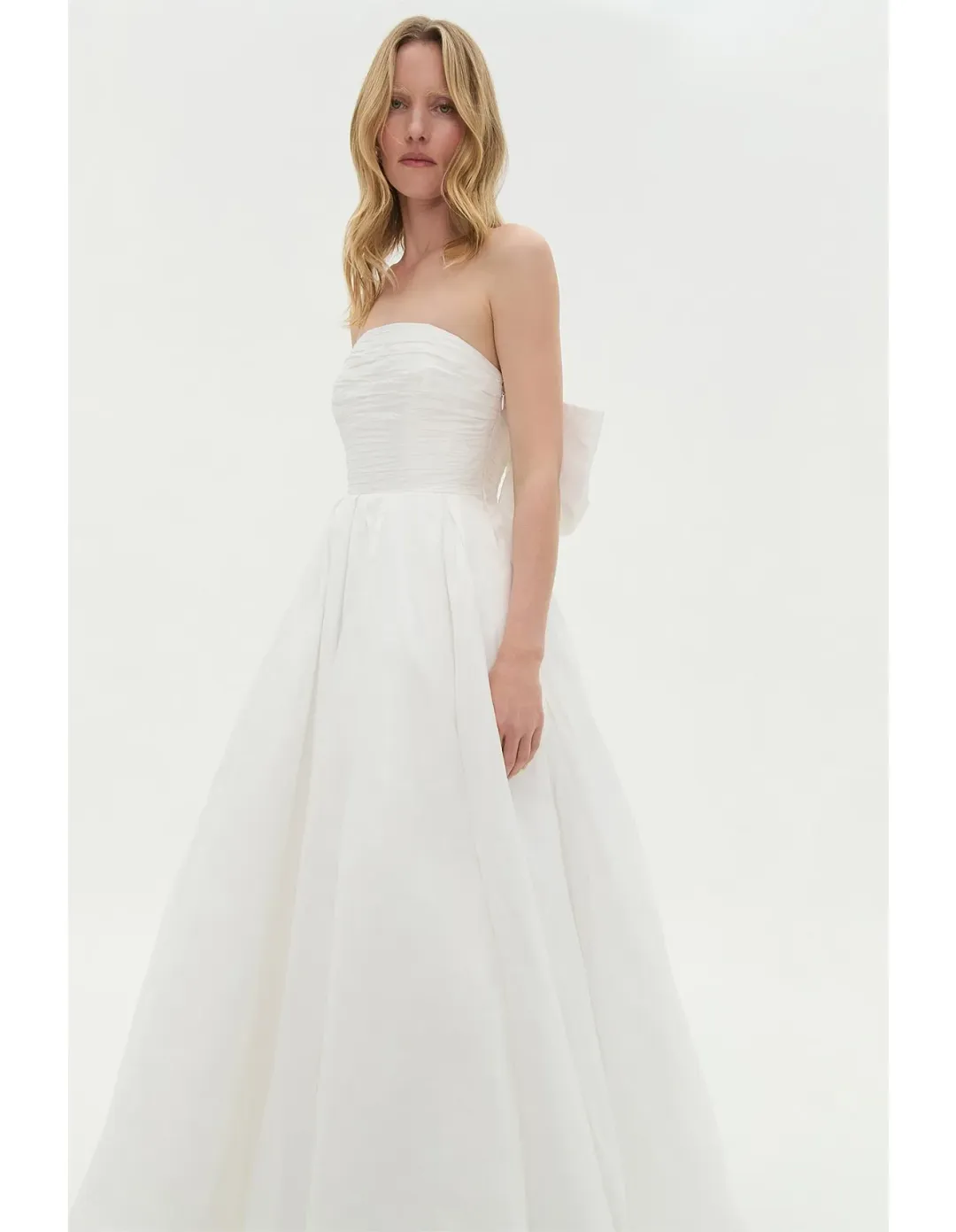 Aje Studio Thea Gown Cream Size 14 for rent on The Volte - main image