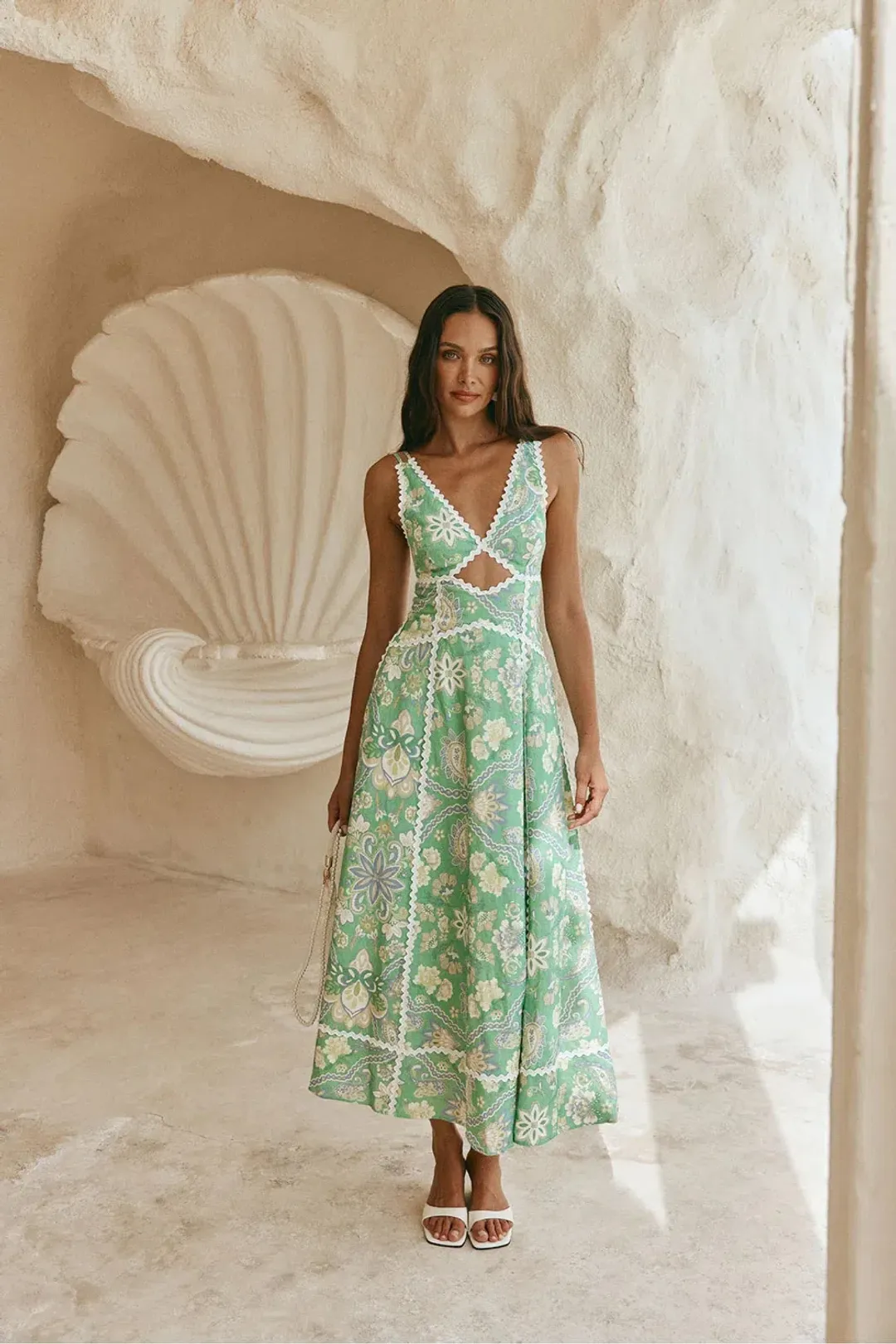 Evia Dress by ZÃCO Size 8 for rent on The Volte - main image