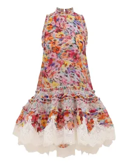 Luna Shirred Lantern Dress by Zimmermann Size 8 for rent on The Volte - image 6
