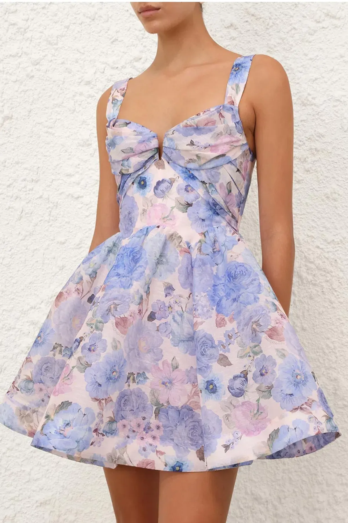 Rebellion Drape Mini Dress by Zimmermann Size 8 for rent on The Volte - main image