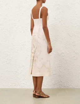 Drape Midi Dress by Zimmermann Size 8 for rent on The Volte - image 3