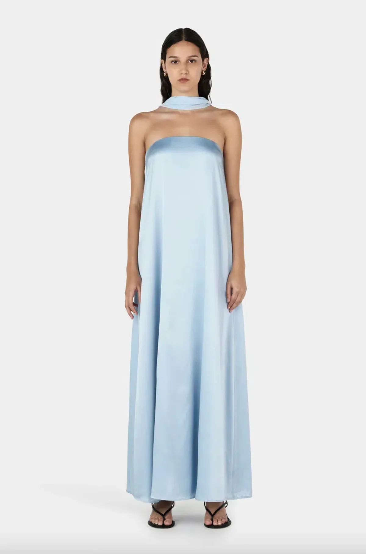 Hansen & Gretal Ischia Dress Blue Size S/AU 8 - Image 1