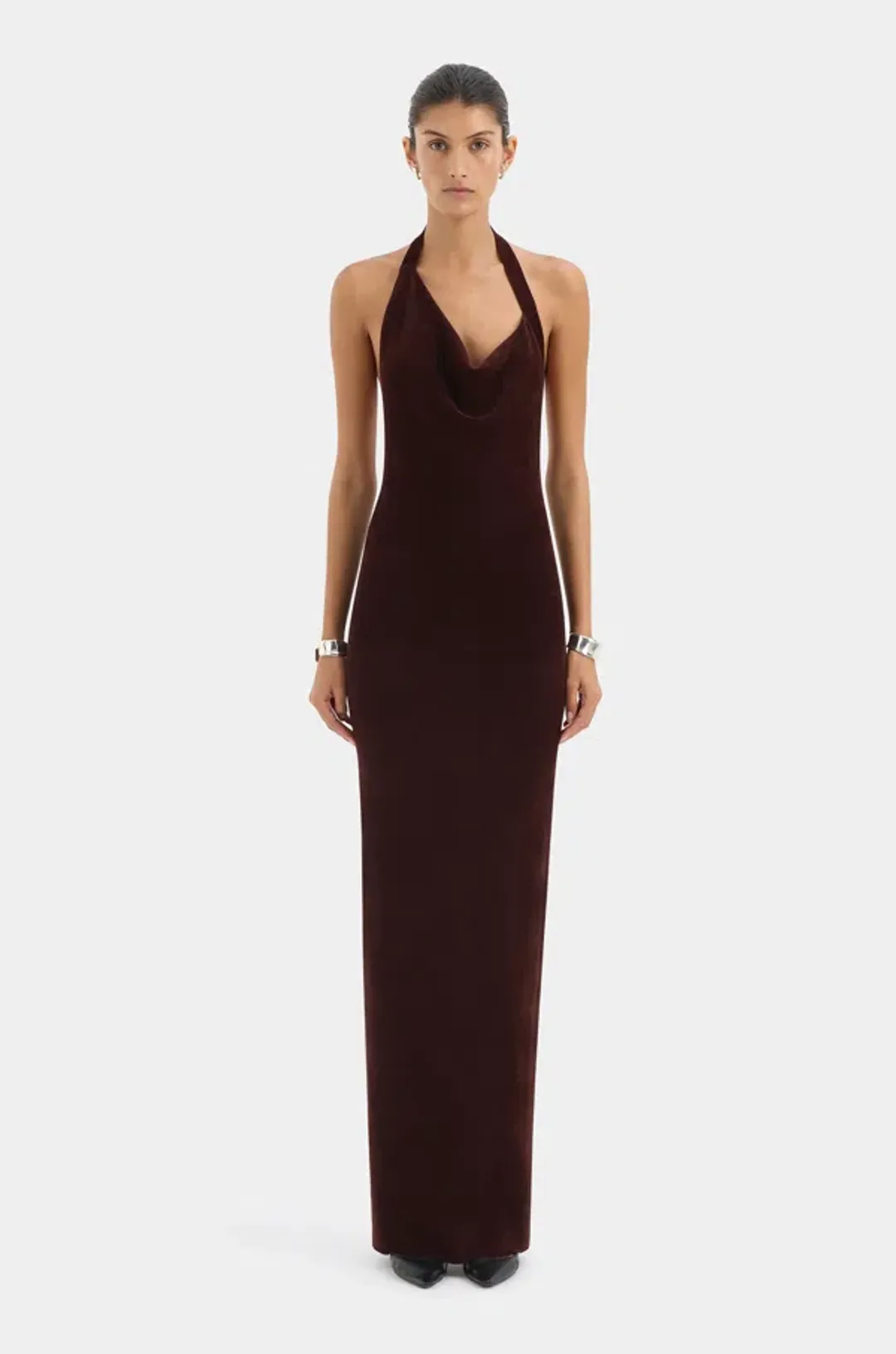 Violetta Drape Gown for rent on The Volte - main image
