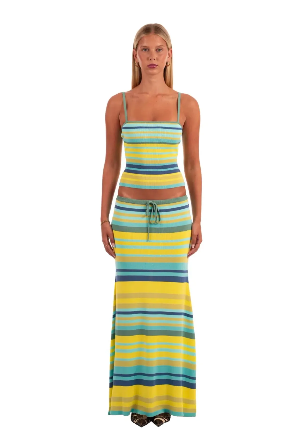 I AM DELIALH Sofia Maxi Skirt & Top set - Image 2