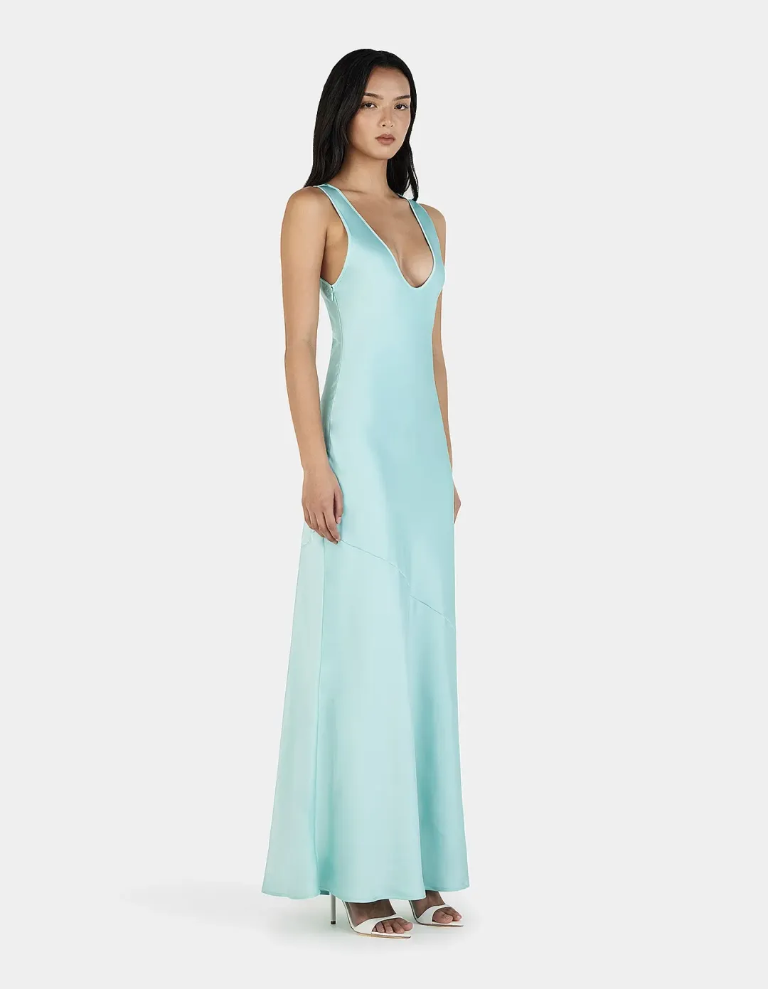 Ownley Lauren Maxi Dress Blue Size 10 for rent on The Volte - main image