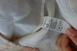 ZIMMERMANN Cream Voluminous Maxi Skirt with Multicoloured Writing Size 8 for rent on The Volte - image 9