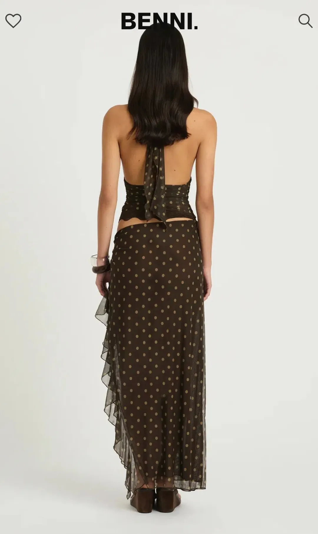 Benni Penelope Maxi Dress for rent on The Volte - main image
