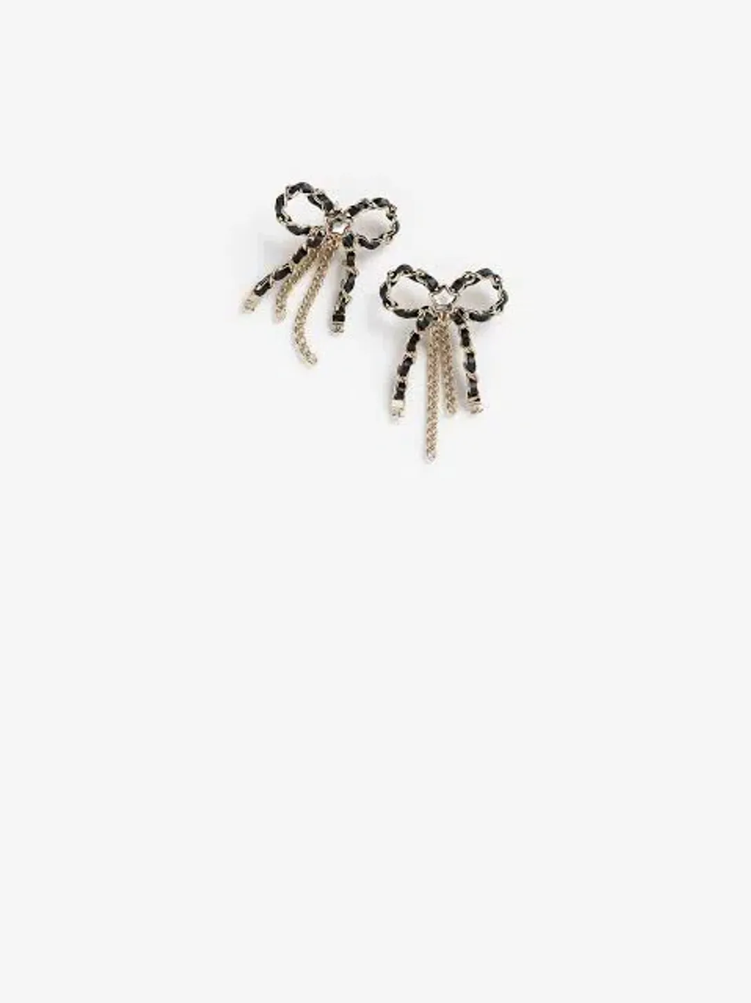 Chanel Chanel bow earrings for rent on The Volte - main image
