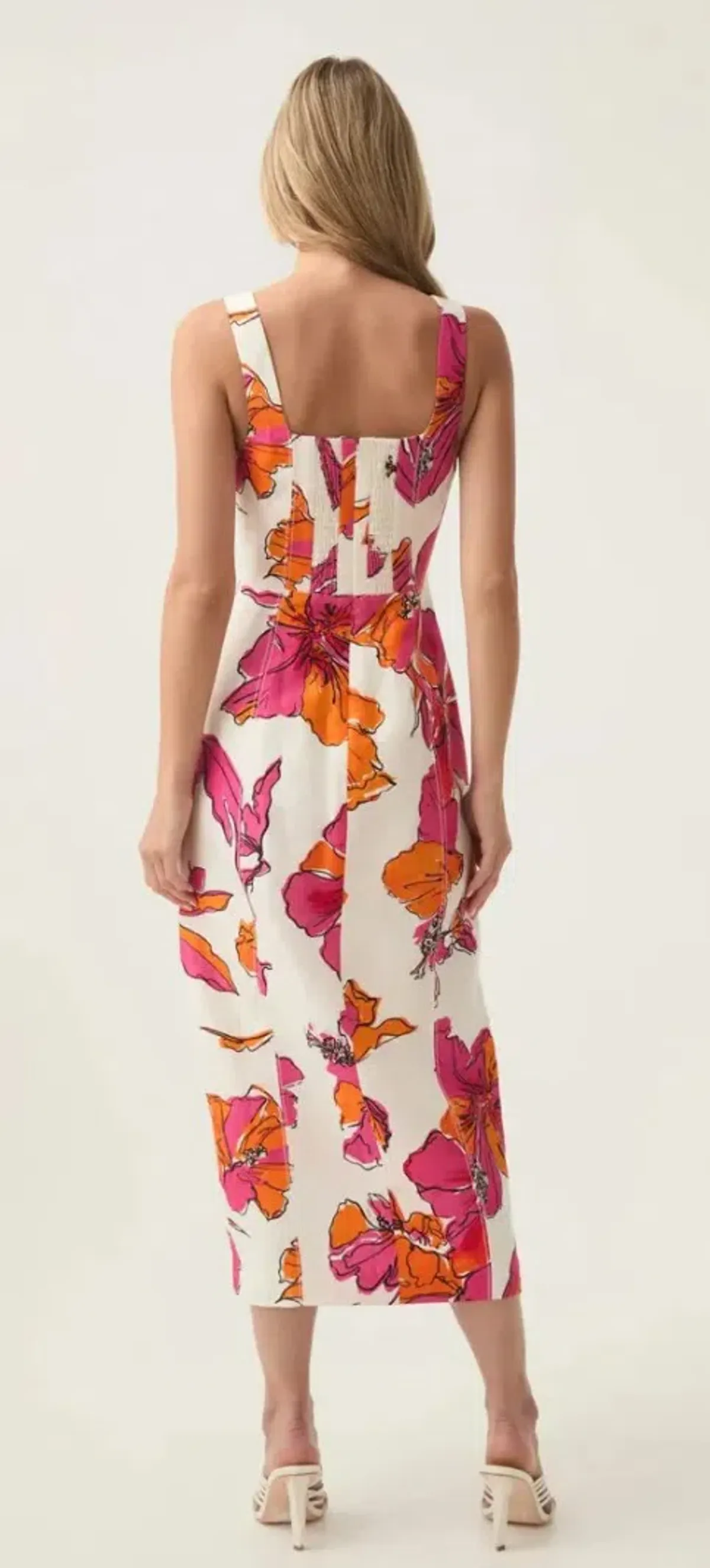 Aje Flourish Hibiscus Midi Dress size 6 - Image 3
