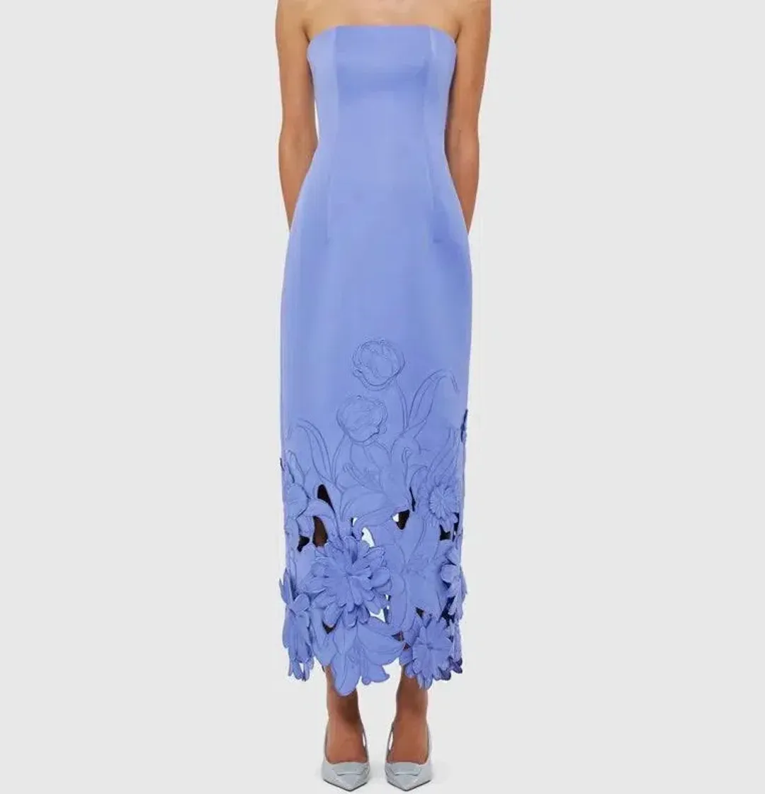 Leo Lin Rayna Dress Size 8 for rent on The Volte - main image