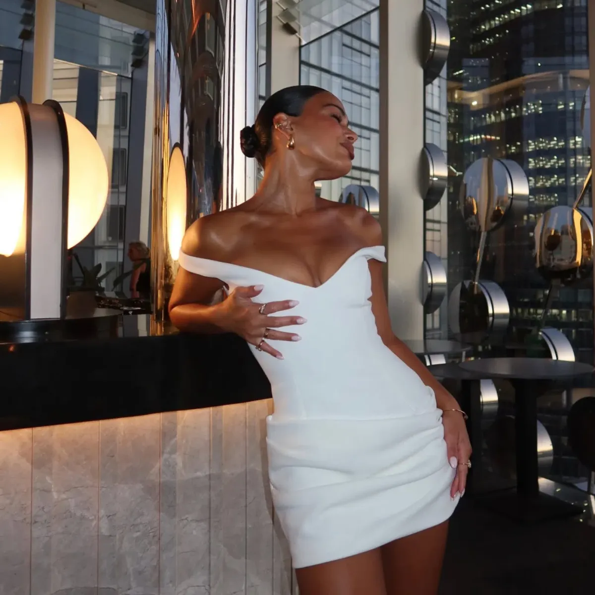 Arcina Ori Avery Dress In Ivory Size Small (8) - Image 2