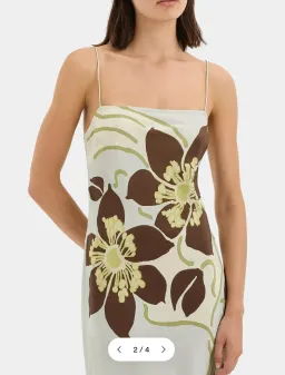SIR Amaia Slip Dress Size 1/ AU 8 for rent on The Volte - image 2