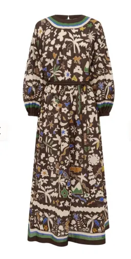 Alemais Maroc Midi Dress Pockets & Slip Size 12 for rent on The Volte - image 3