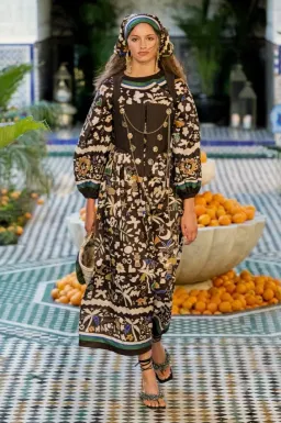 Alemais Maroc Midi Dress Pockets & Slip Size 12 for rent on The Volte - image 2