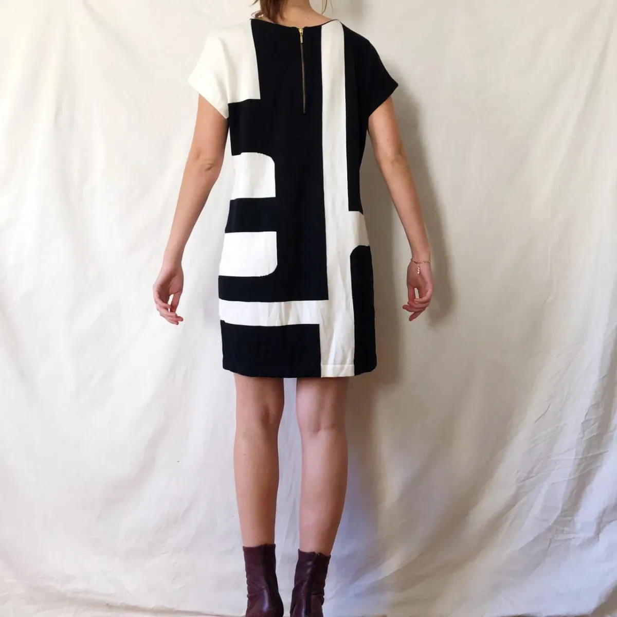 ALFANI VINTAGE 1990'S MINI DRESS SIZE 8 - Image 3