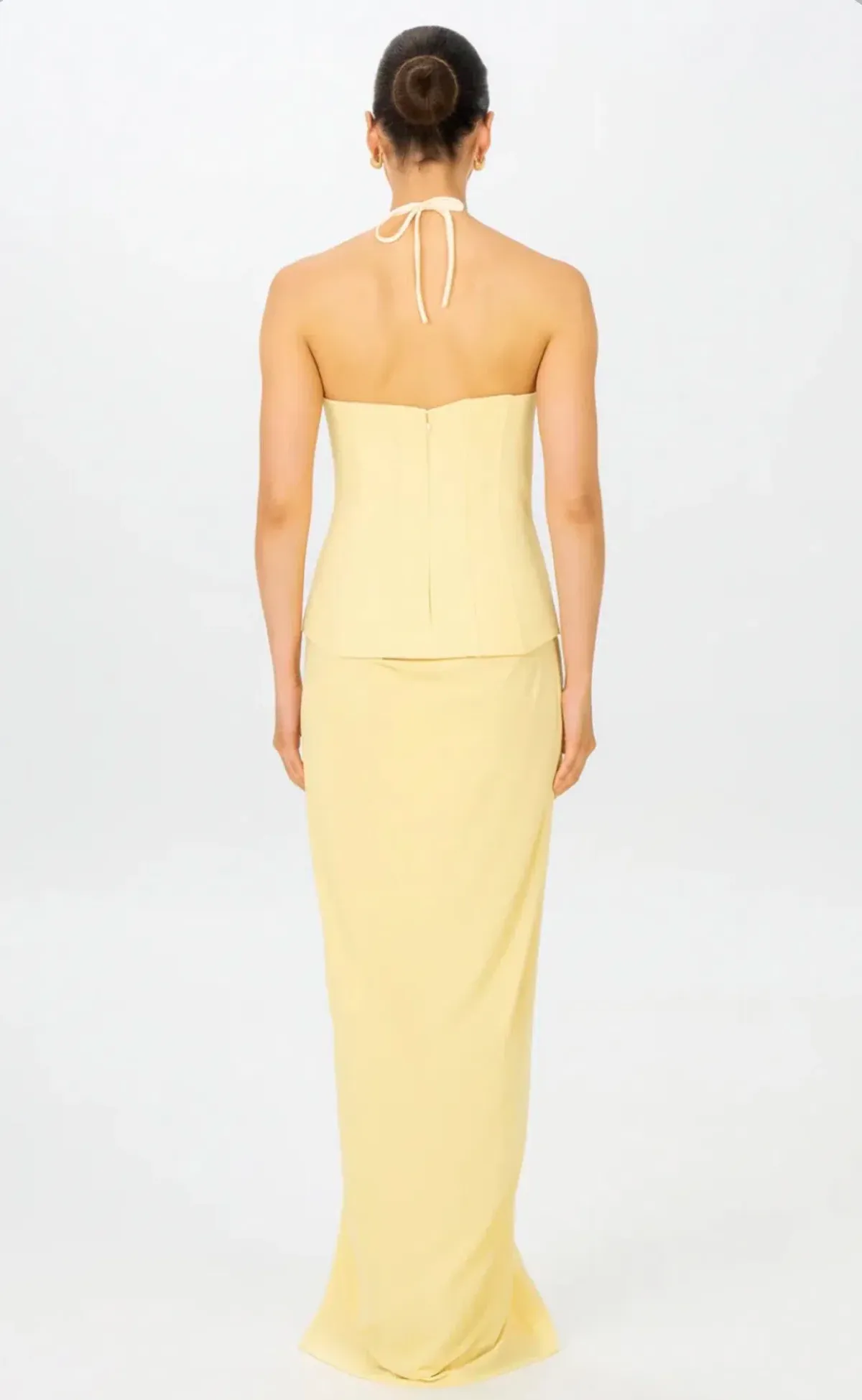 Jefrei Sei - Landon Maxi Dress in Canary Size S - Image 3