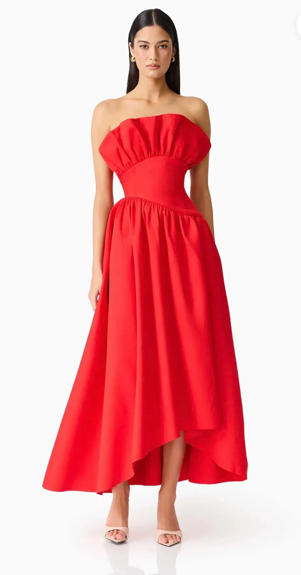 Elliatt - Laurel Sleeveless Maxi Dress in Red Size XS - Image 1