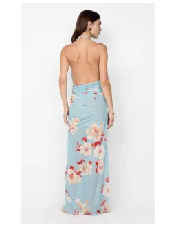Bec Bridge Calliope Drape Maxi Dress Floral Size 8 for rent on The Volte - image 4