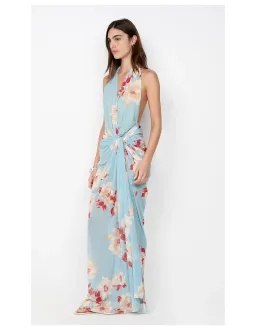 Bec Bridge Calliope Drape Maxi Dress Floral Size 8 for rent on The Volte - image 2