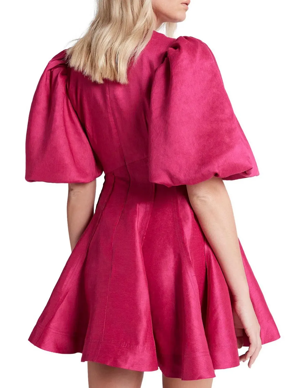 AJE ADMIRATION ASYMMETRIC MINI DRESS SIZE 10 - Image 3