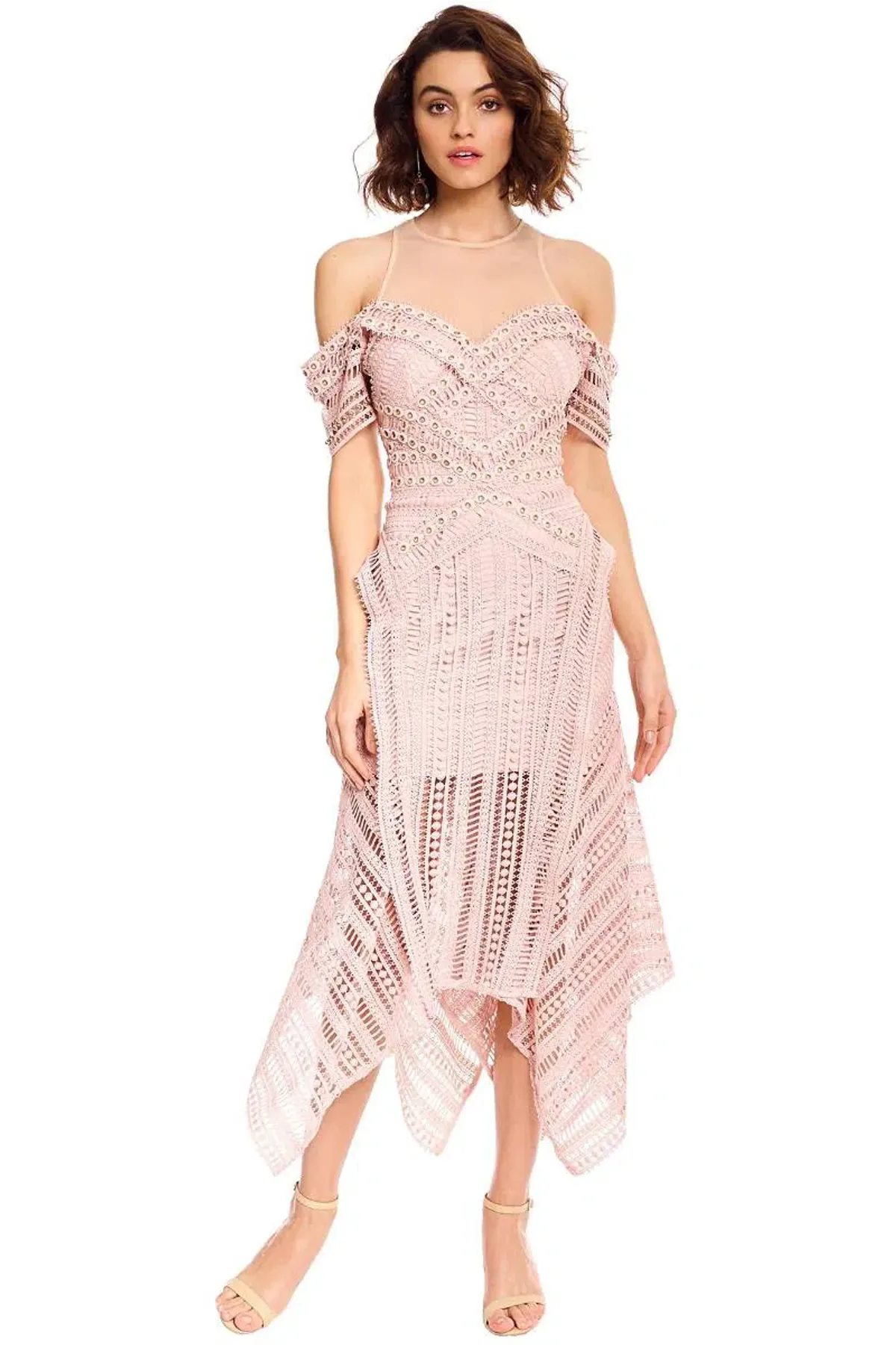 THURLEY SAND DUNE DRESS SIZE 10 for rent on The Volte - main image