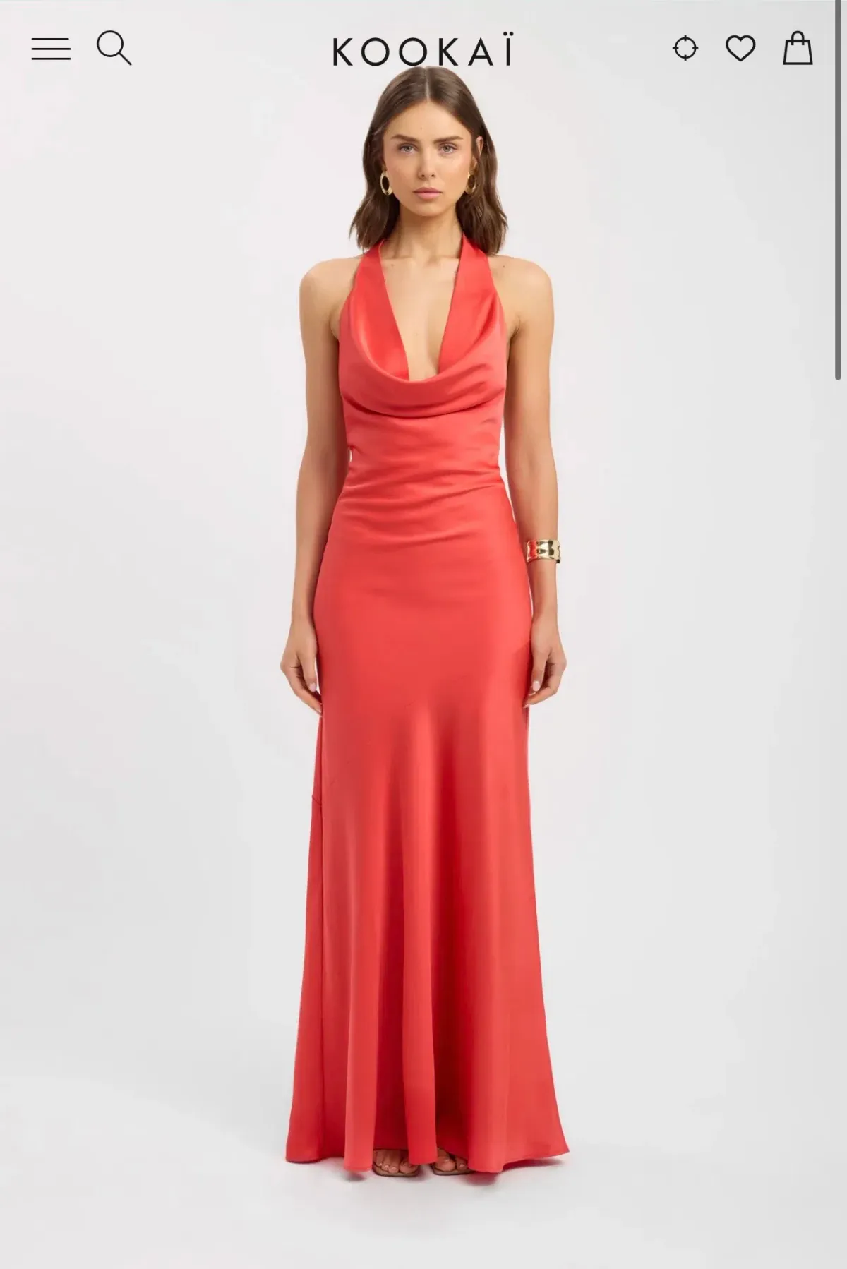 Palermo Cowl Maxi Dress - Image 1
