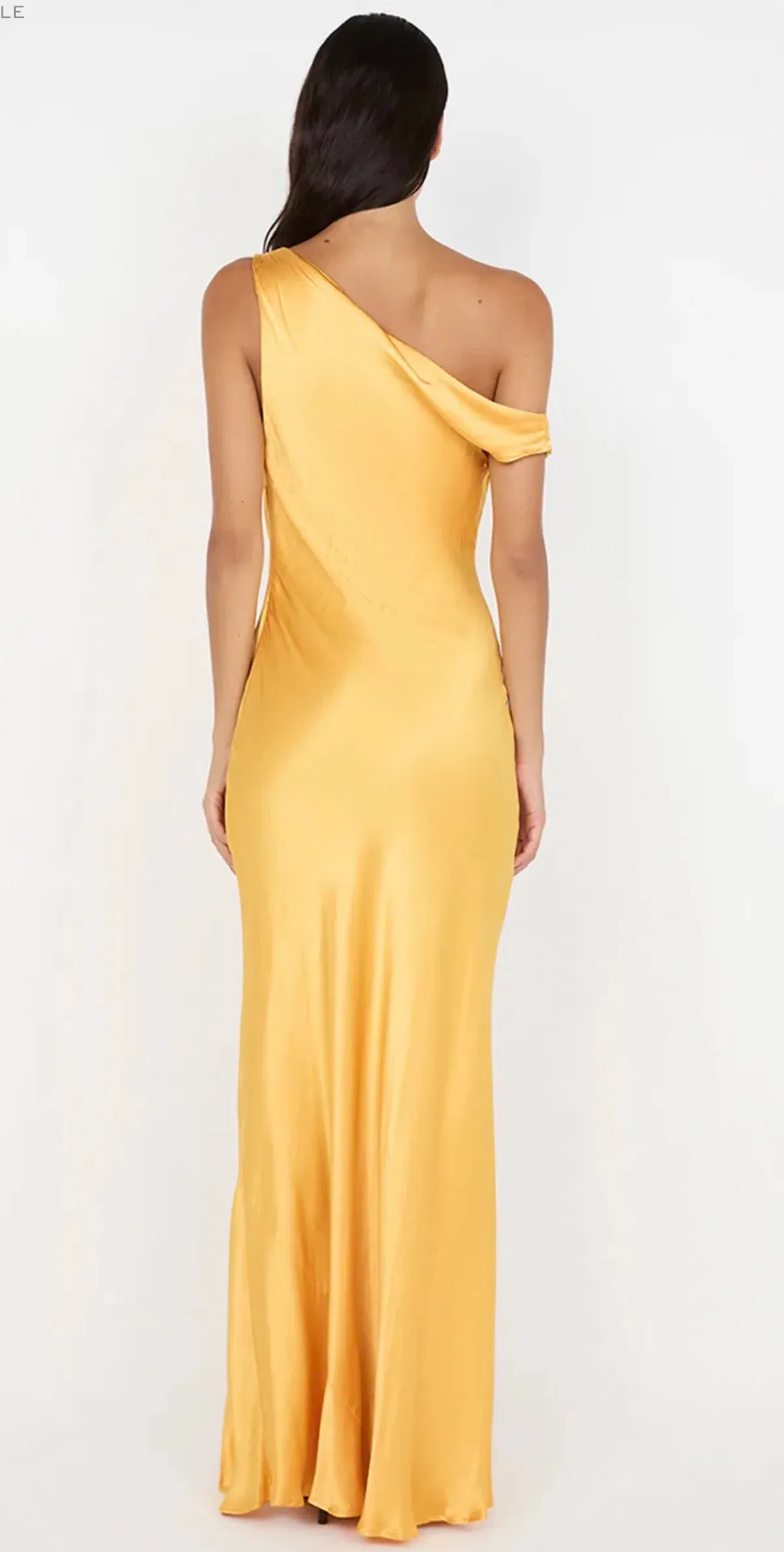 Bec & Bridge - Sol Asym Dress in Mango Size 6 - Image 3