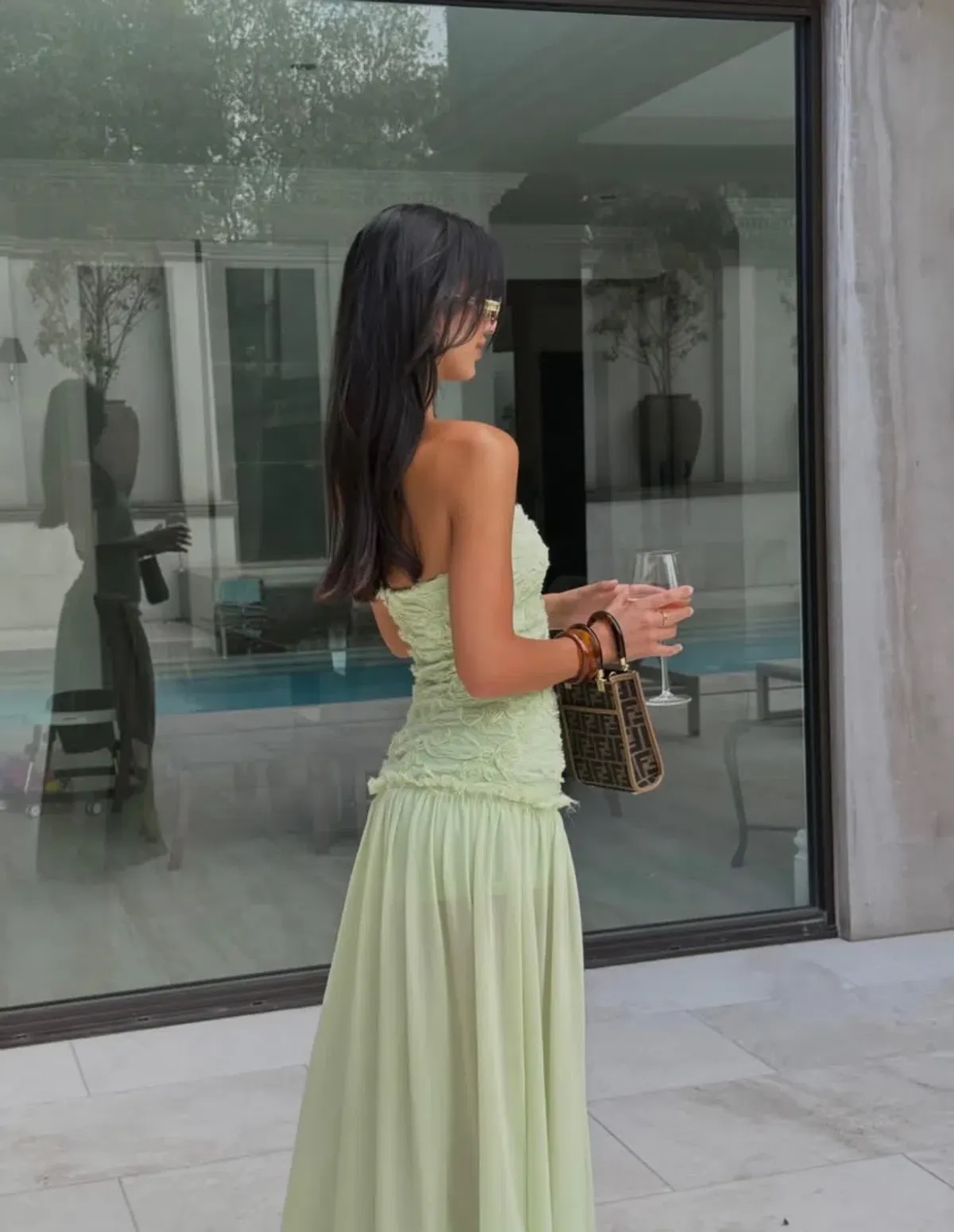 Jefre Sei Renata Dress Mint Size Small/8 - Image 2