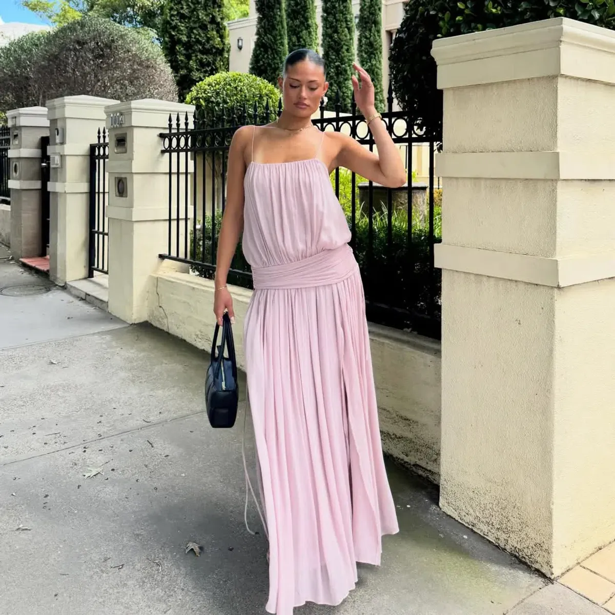 Bec + Bridge Camille Blouson Dress in Mauve Size S/8 - Image 1
