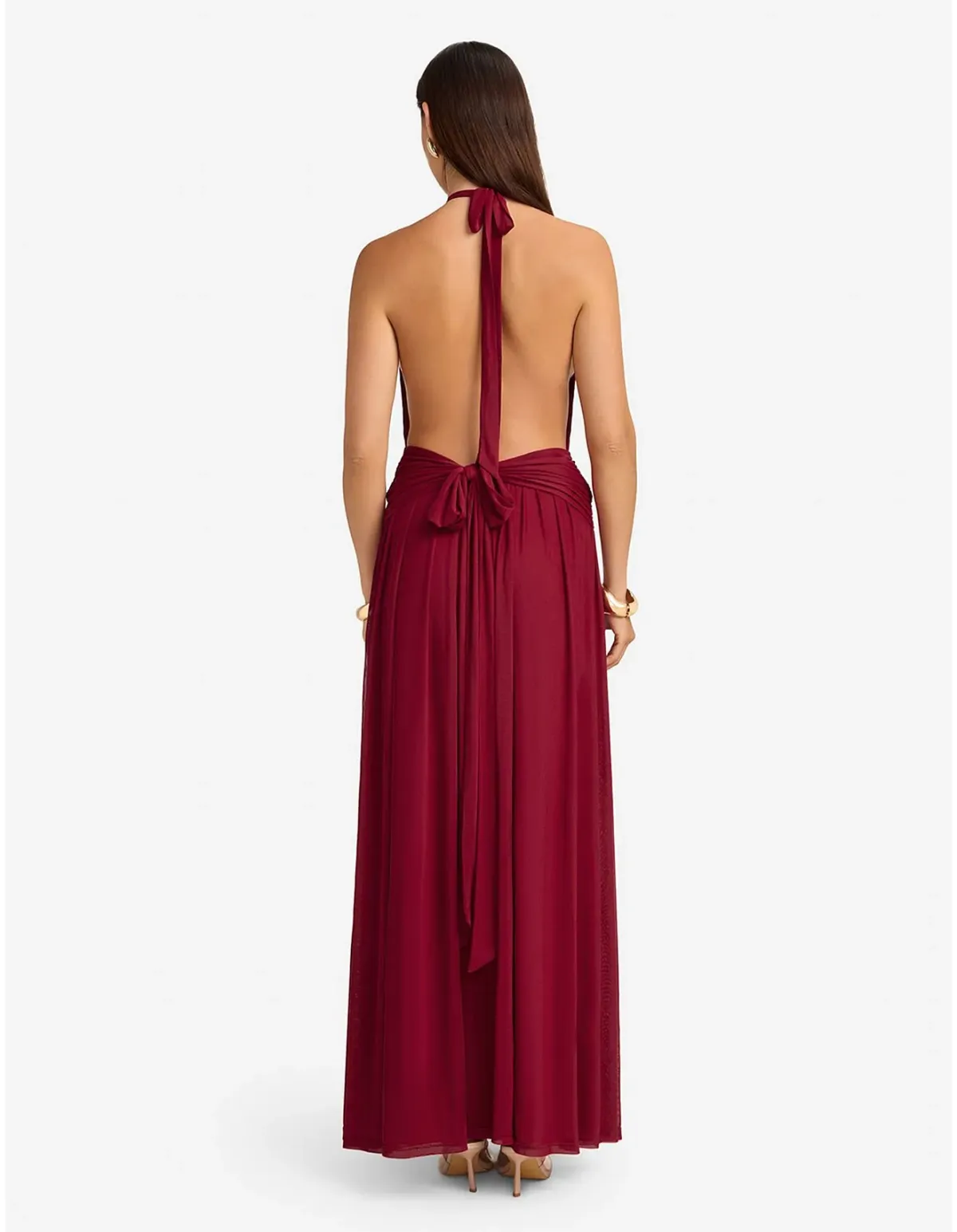 Runaway The Label Vanessa Maxi Dress Red Size 10 - Image 2