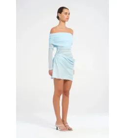 Benni Luca Mini Dress in Ice Size AU8 for rent on The Volte - image 3