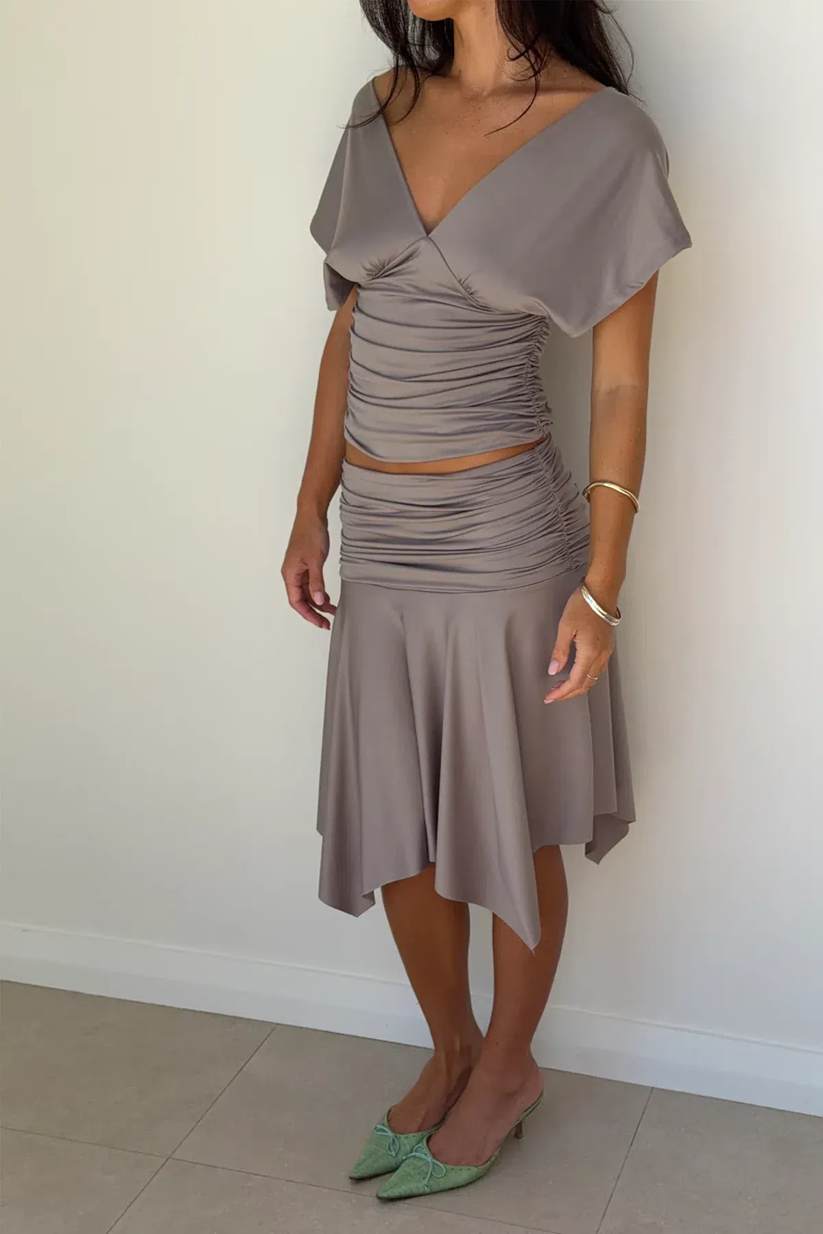 Hntr the Label Andi Set in Slate size XS - Image 2